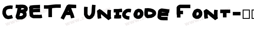 CBETA Unicode Font字体转换